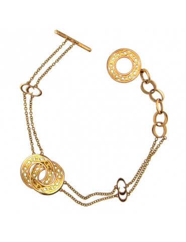 Bracciale Chimento - Tradition Gold - Oro - Chiusura a T-Bar - 1B07891ZZ4190 2