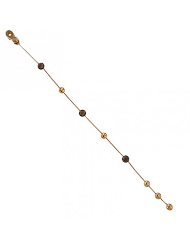 Bracciale Chimento - Sigilli in Oro Rosa 18 carati con Quarzo Smoke 21,5 cm - 1B01147ZB6215 2