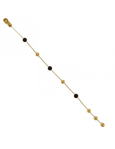Bracciale Chimento - Sigilli - Oro Giallo - Onice Nero 21,5 cm - 1B01149ZB1215 2