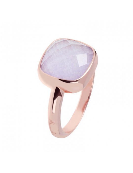 Bronzallure Ring - Incanto - Purple Quartzite - Size 14-WSBZ00552VQC