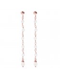 Bronzallure Earrings - Variegata - Pendants - White Quartz - WSBZ01263.WQ