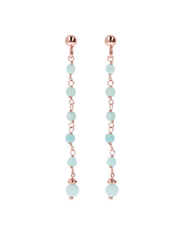 Orecchini Bronzallure-Variegata-Pendenti-Quarzo Turchese-WSBZ01263.LBQ