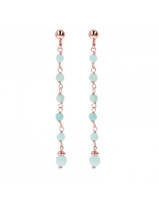 Orecchini Bronzallure-Variegata-Pendenti-Quarzo Turchese-WSBZ01263.LBQ