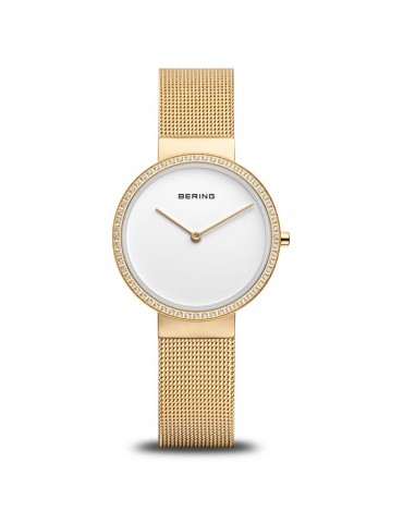 Orologio Bering - Classic - Solo Tempo - Gold -38mm-Cristalli-14531330