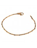 Chimento Bracelet - Tradition Gold Bamboo Classic in 18K Rose Gold 19cm - 0