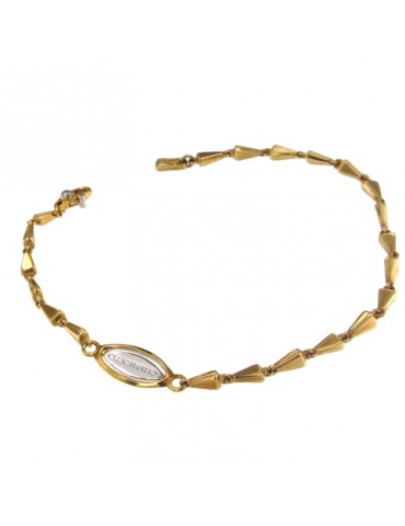 Bracciale Chimento - Tradition Gold - Accenti - Oro Giallo - Medaglietta - 3B05682ZB2200