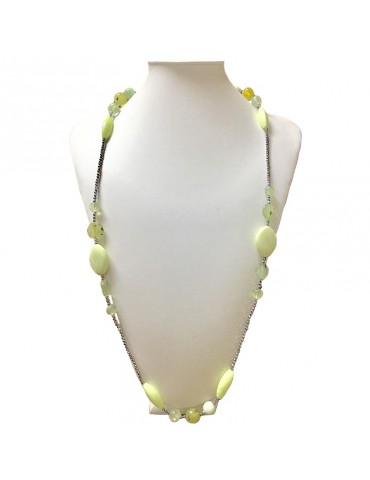 Collana Della Rovere con Quarzo Lemon da Donna - 0