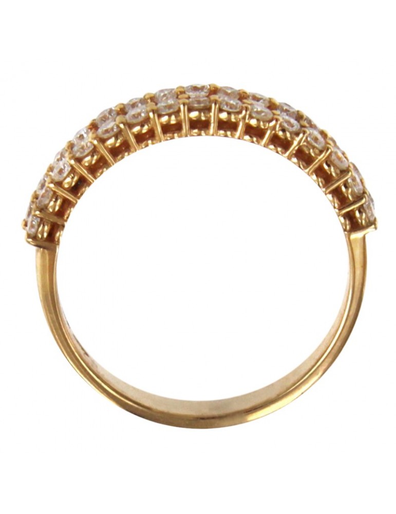 Anello Buonocore - Spring Classic - Oro Rosa 18 Carati - Diamanti Naturali 0,69 ct - 782A01DP