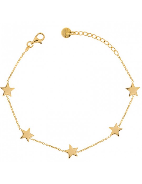 Rue Des Mille Bracelet - I Sogni Son Desideri -Gold-Stars-BRCAT5STEAU