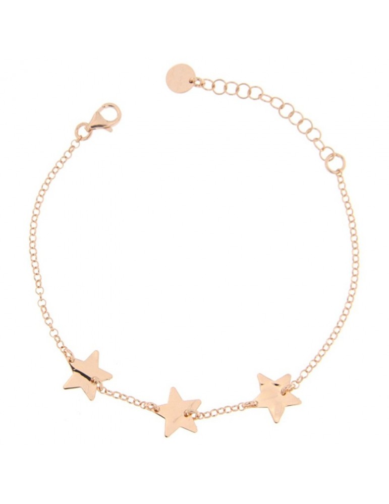 Bracciale Rue Des Mille da Donna - Goldenfall - Rosè-Stelle-BRCATMTSTE