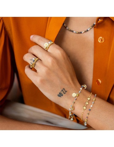 Bracciale Rue Des Mille - Gipsy Chic - Tierra -Doppio Filo-BRGIP2V4WAU 2
