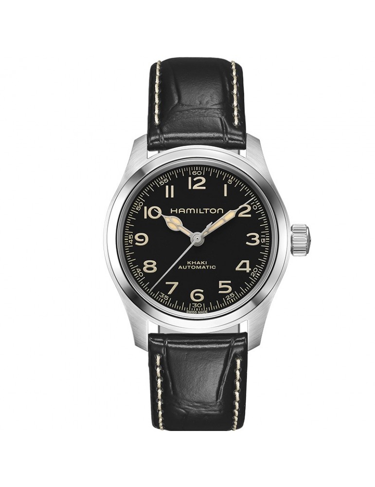 Orologio Hamilton - Khaki Field - Murph Automatico 38mm Nero - H70405730