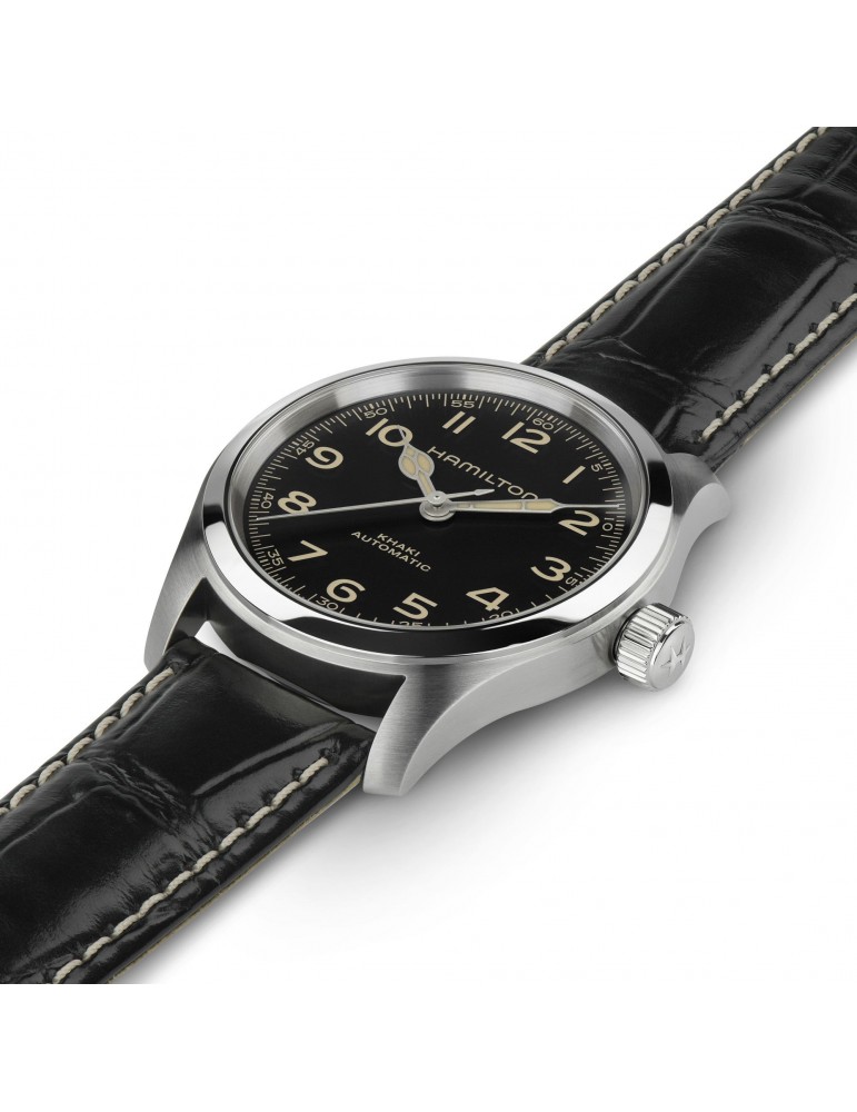 Orologio Hamilton - Khaki Field - Murph Automatico 38mm Nero - H70405730