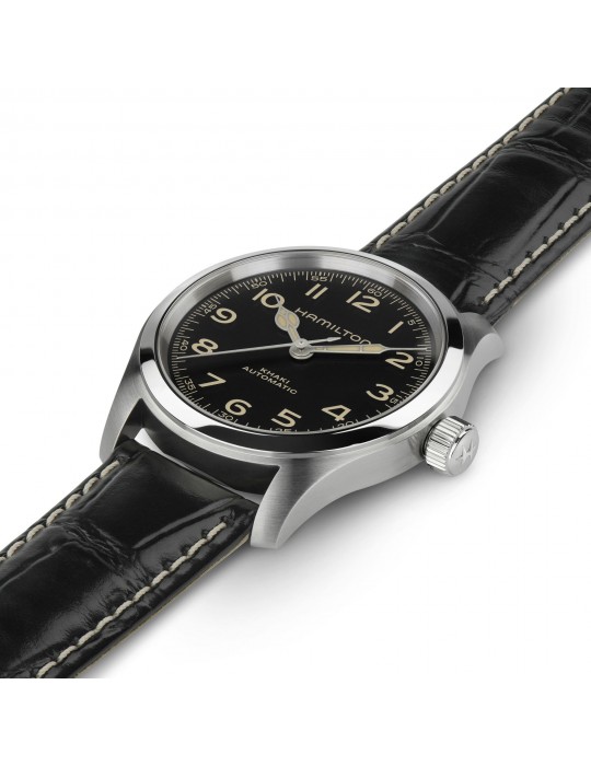Orologio Hamilton - Khaki Field - Murph Automatico 38mm Nero - H70405730