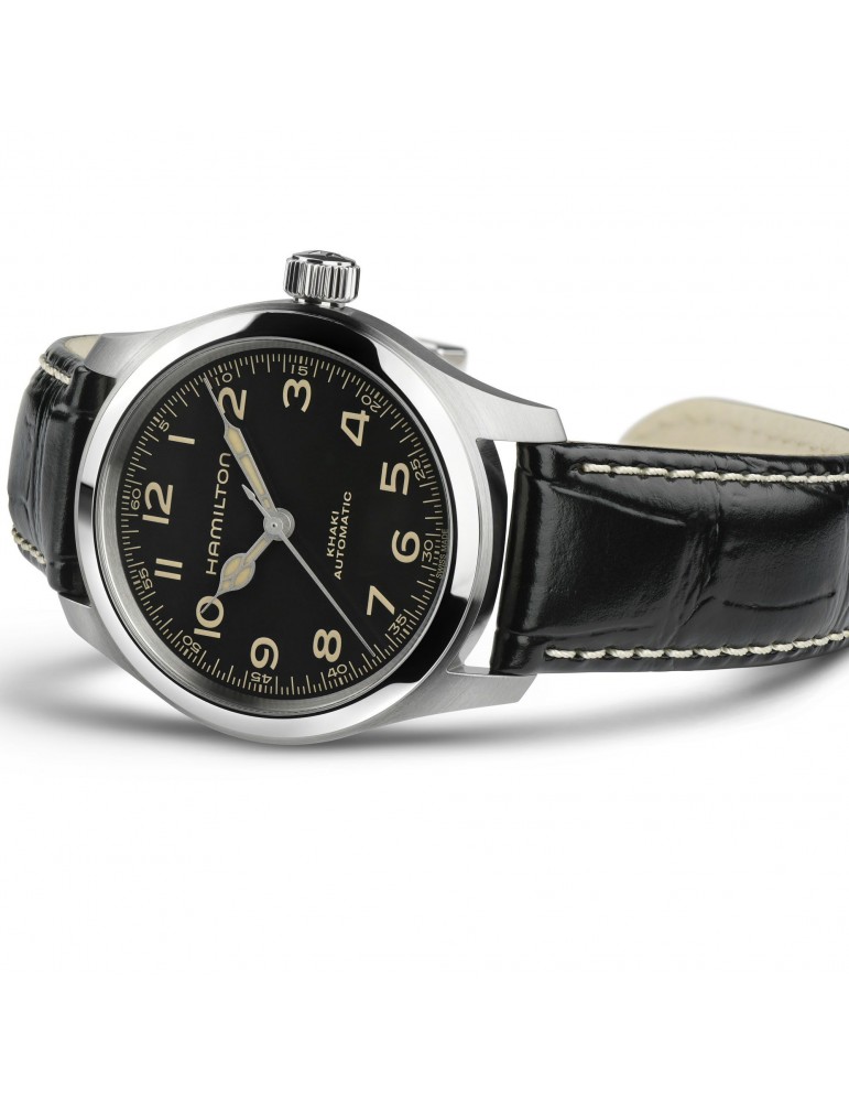 Orologio Hamilton - Khaki Field - Murph Automatico 38mm Nero - H70405730