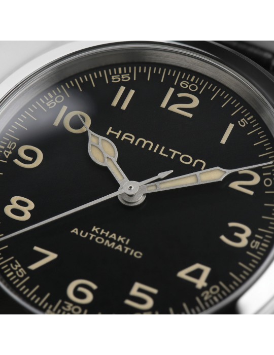 Orologio Hamilton - Khaki Field - Murph Automatico 38mm Nero - H70405730