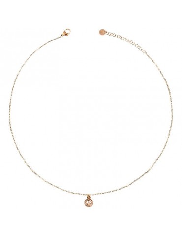 Collana Rue Des Mille - Stardust - Rosè - Ciondolo Pace - GRZ011PACE