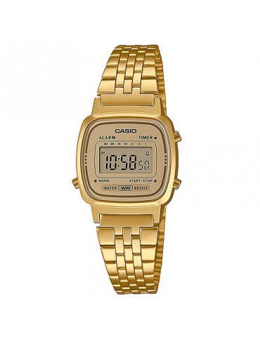 Casio Unisex Watch - Vintage - Gold - 25 mm - LA670WETG9AEF