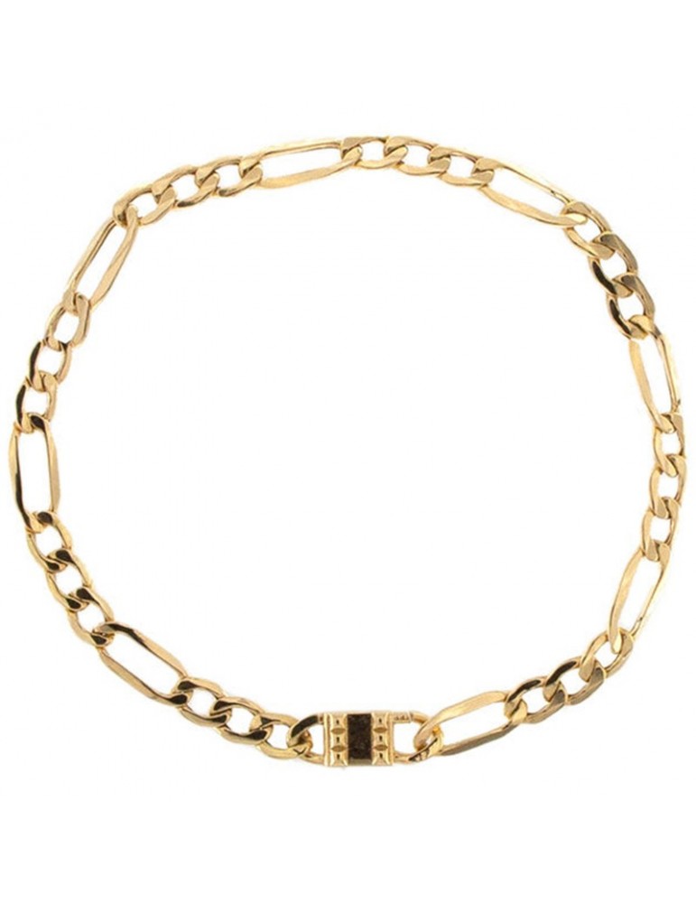 Rue Des Mille Bracelet - Tangle - Chain - One + Three - Gold-BRU03M3AU