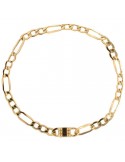 Rue Des Mille Bracelet - Tangle - Chain - One + Three - Gold-BRU03M3AU