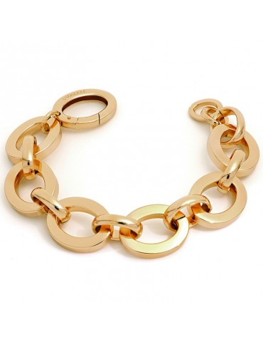 Bracciale Unoaerre - Square - a Catena - Bronzo Dorato - 4EXB0024G-1AR
