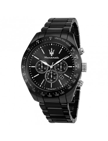 Maserati Men's Watch - Traguardo Ceramic Chronograph Black 45mm - 0