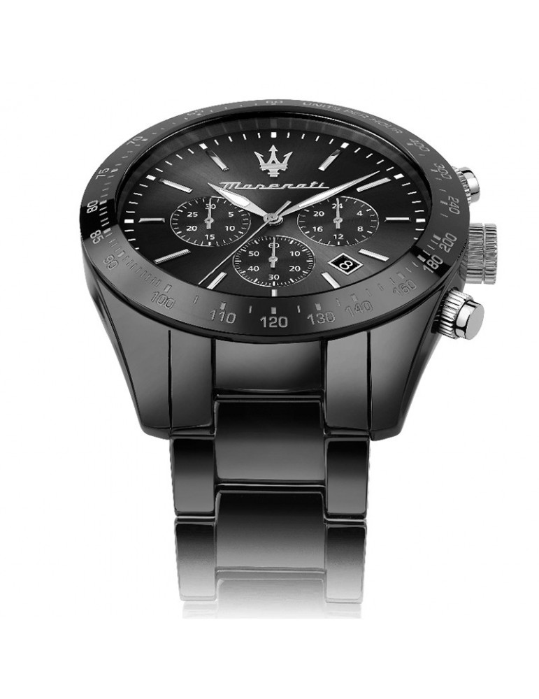 Maserati Men's Watch - Traguardo Ceramic Chronograph Black 45mm - 0