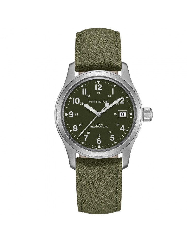 Hamilton Men's Watch - Khaki Field Mechanical 38mm Green - 0