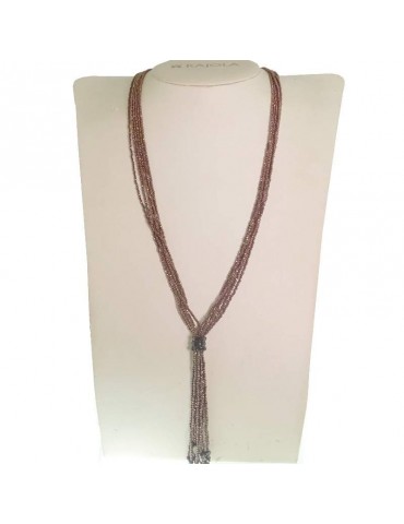 Collana Rajola - Charleston - Multifilo - Ematite-Spinello Nero-547023