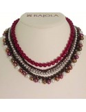 Collana Rajola - Shade - Perle Multicolor - Giada Bordeaux - 547011