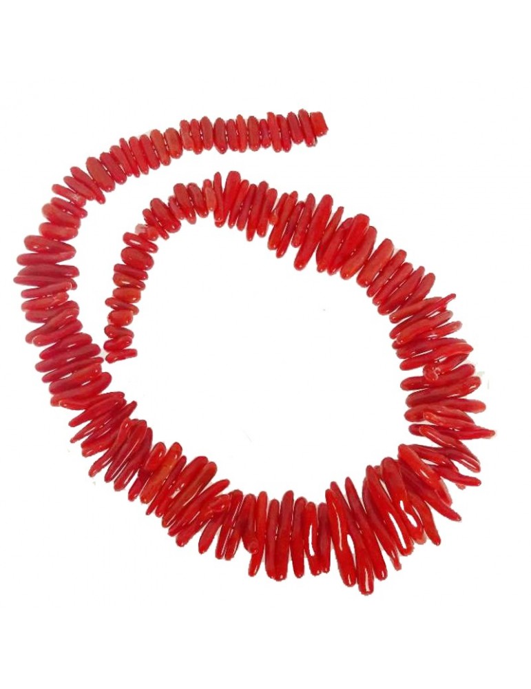 Rajola Thread - Coral of Sardinia Red-Domes with Gradation-26CU4PZ1