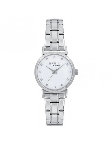 Orologio Breil Tribe - Bella - Solo Tempo-Silver-32mm-Cristalli-EW0612