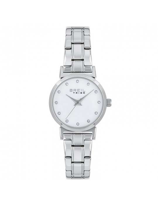 Breil Tribe Watch - Bella - Only Time-Silver-32mm-Crystals-EW0612