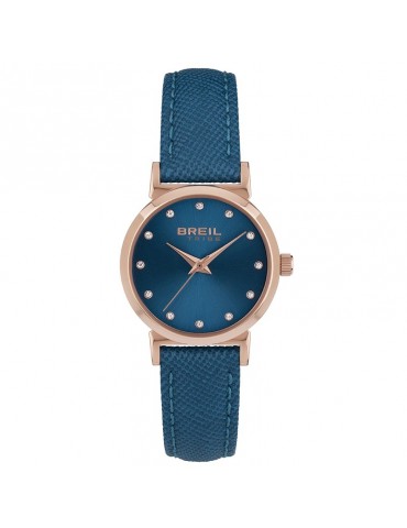Breil Tribe Watch - Bella - Only Time - Blue-32 mm-Rose Gold-EW0614