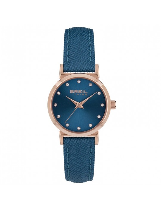 Orologio Breil Tribe - Bella - Solo Tempo - Blu-32 mm-Rose Gold-EW0614