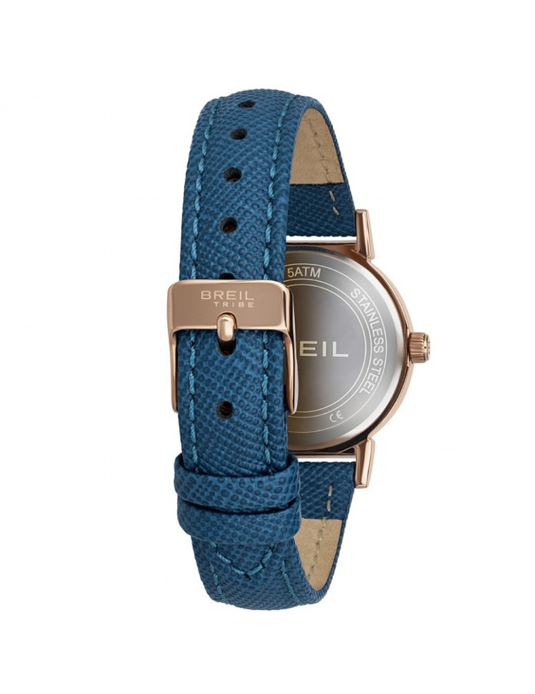 Breil Tribe Watch Bella Only Time Blue-32 mm-Rose Gold-EW0614