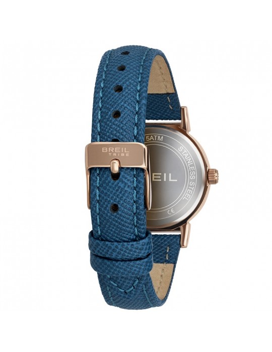 Orologio Breil Tribe - Bella - Solo Tempo - Blu-32 mm-Rose Gold-EW0614