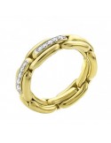 Chimento - X-Tend Ring in 18K Yellow Gold with 0.30 ct White Diamonds - 0