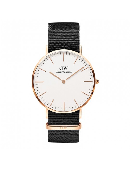 Orologio Daniel Wellington Classic - Cornwall 40mm Bianco - DW00100257 Orologio Daniel Wellington Classic - Cornwall 40mm Bianco - DW00100257
