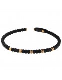 Bracciale Roberto Demeglio - Dado - Ceramica Nera - Diamanti - DD4CN5PDBOR