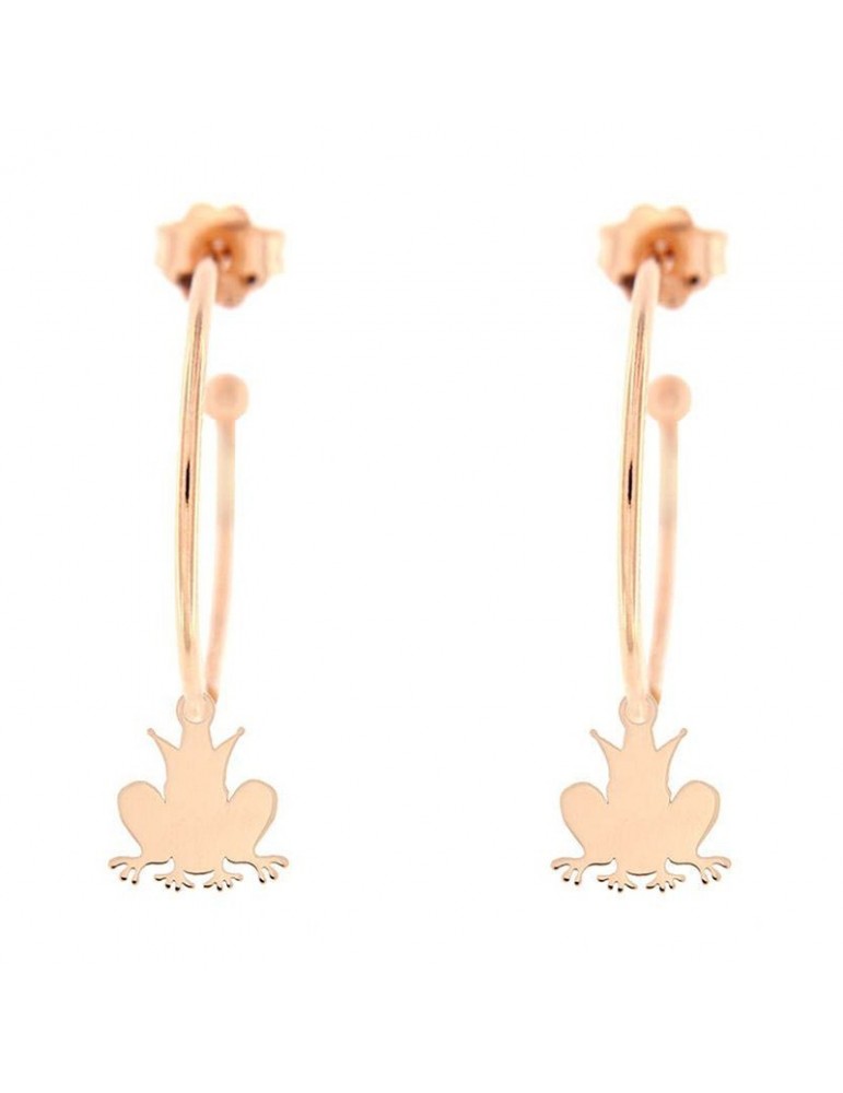 Earrings Rue Des Mille-I Sogni Son Desideri-Circle-Frog-ORD3RAN
