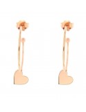 Rue Des Mille Earrings - Dreams Are Desires-Circle-Heart-ORD4CUO