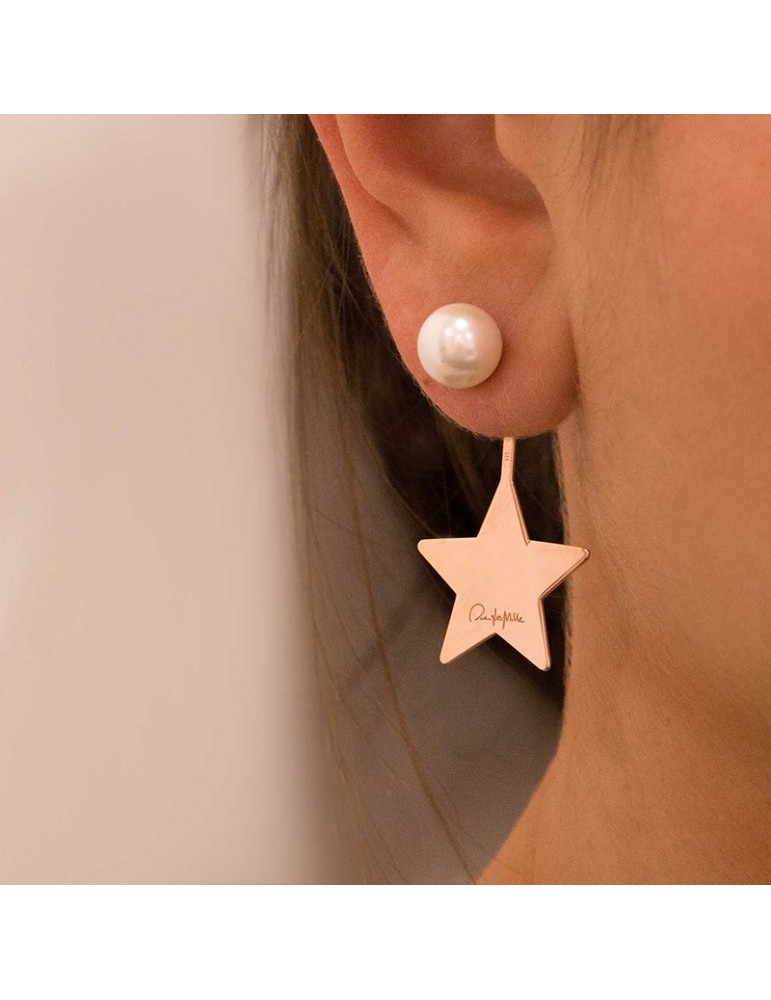 Rue Des Mille Earrings - Dreams Son Desires - Pearl -Star-ORPESTE
