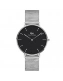 Daniel Wellington Men's Petite Sterling Black 36mm Watch - 0