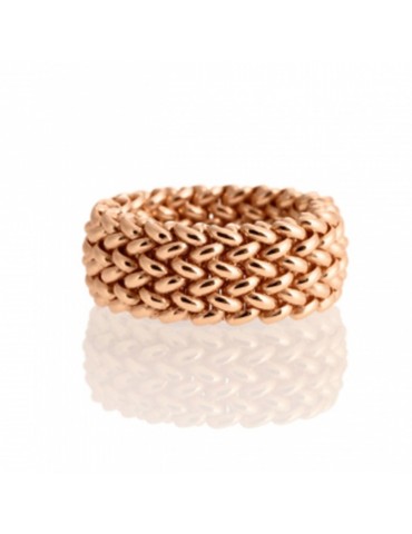 Anello Unoaerre-Chicco-Rose Gold-a Fascia Bassa-Misura 18-711ECA0110R18-1AR