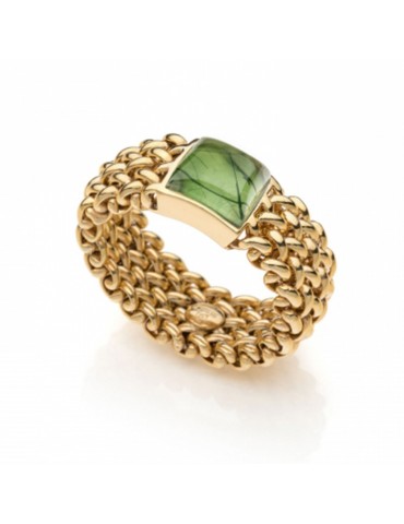 Anello Unoaerre - Chicco-Gold-Quarzo Verde-Misura 18-711ECA0115G18-1AR