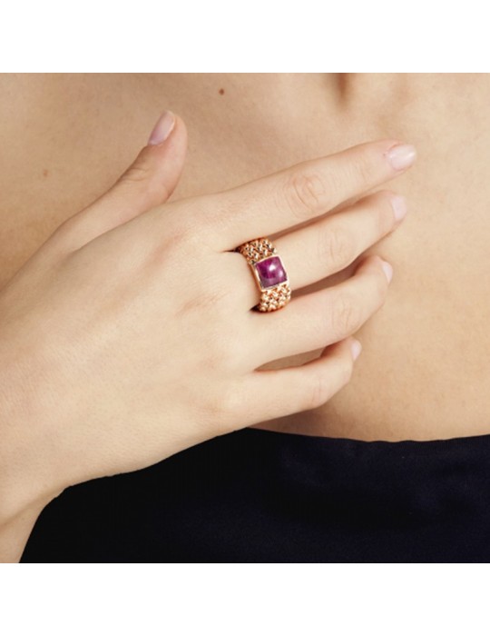 Unoaerre Ring - Chicco - Ruby Root-Size 18-711ECA0117R18-1AR