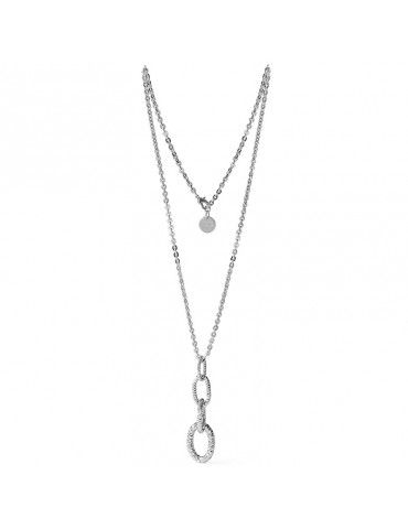 Collana Unoaerre - Classica - Lunga -Pendenti Diamantati-5EXH0024B-1AR