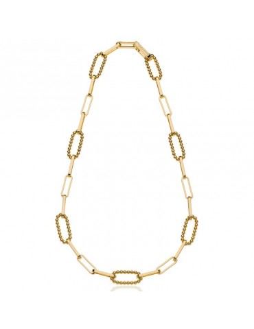 Collana Unoaerre - Bubbles - Paperclip -Maglie a Palline-9EXH0014G-1AR 2