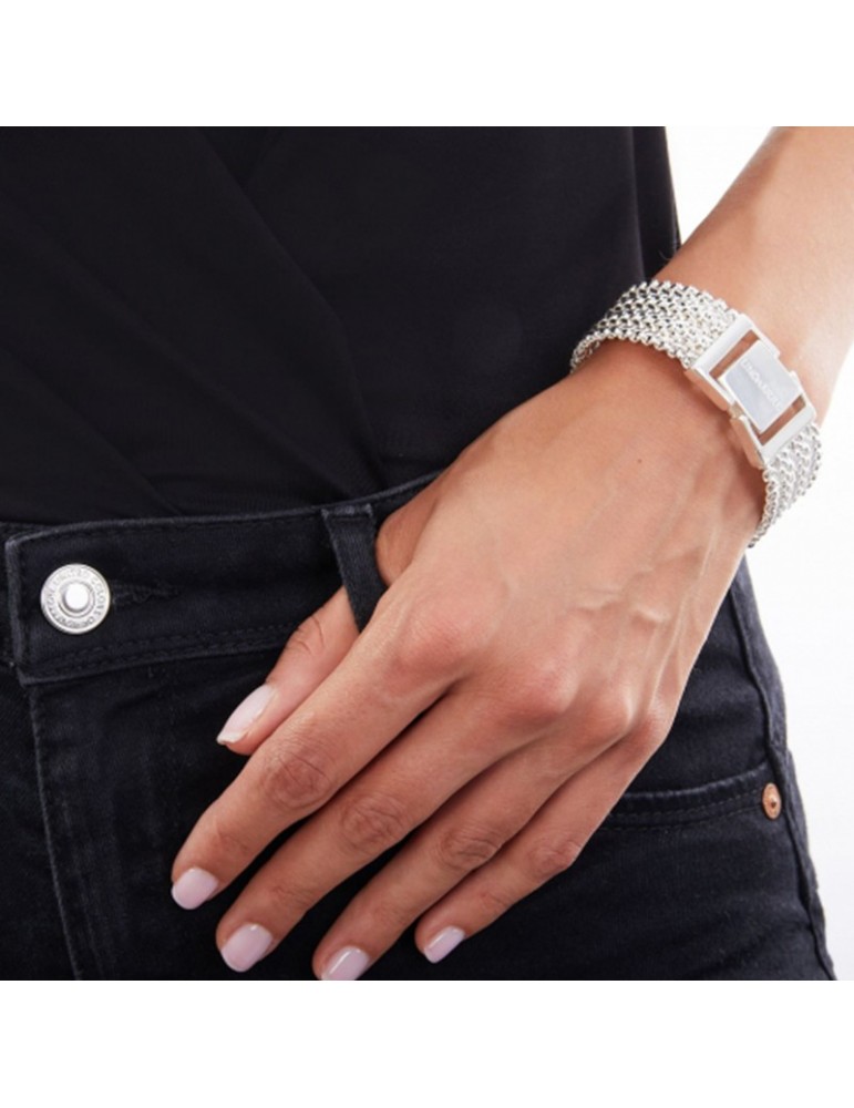 Bracciale Unoaerre-Classica-Bronzo Argentato-Chicco di Riso-EXB4872B-1AR